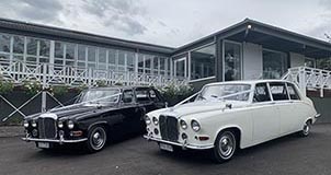 Black and White Royal Limousine