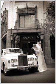Rolls outside The Royce 